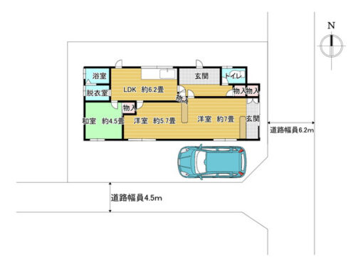 (間取)