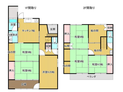 (間取)
